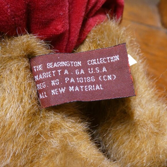 Retired 10" Bearington Apple Dumpling, Fall / Halloween Bear - Picture 4 of 9